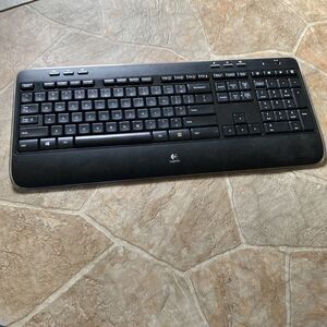 Logitech K520 Wireless Keyboard (NO RECEIVER / NO Dongle) Keyboard Only